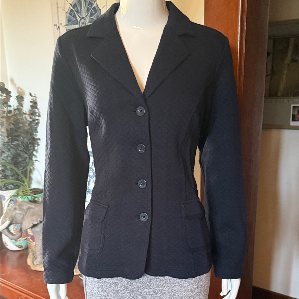 NWT northern reflections size small button Elegant BlueWomen's Blazer